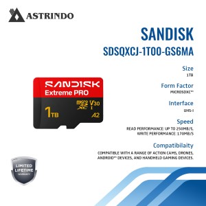 SANDISK Extreme PRO microSD™ UHS-I Card - 1TB-SAND