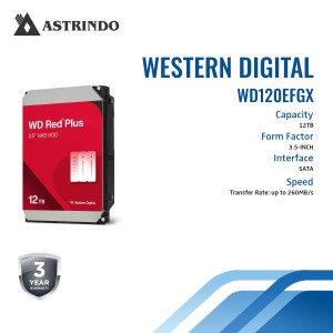 WD Red Plus Internal NAS HDD 3.5" Transfer Rate up