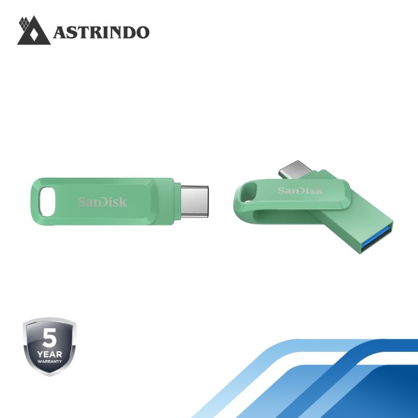 SanDisk Ultra Dual Drive Go USB Type-C Read Performance Up to 400MB/s - 512GB (Absinthe Green)