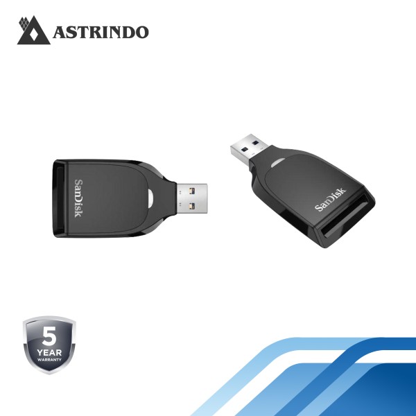 SanDisk QuickFlow™ SD UHS-I card reader with USB-A connector