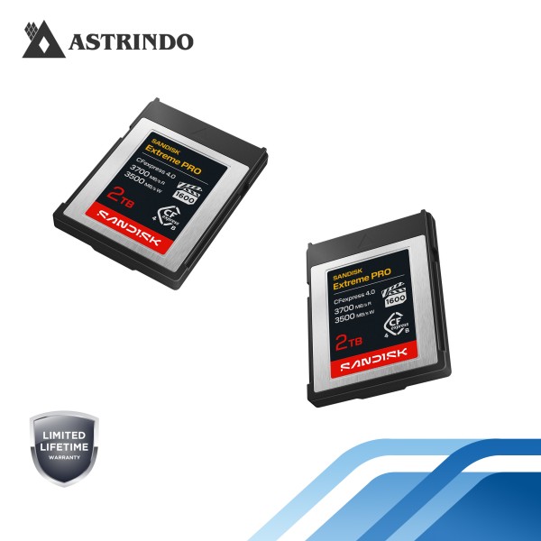 SANDISK Extreme PRO CFexpress™ 4.0 Type B Card - 2TB