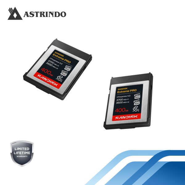 SANDISK Extreme PRO CFexpress™ 4.0 Type B Card - 400GB
