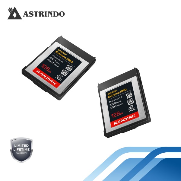 SANDISK Extreme PRO CFexpress™ 4.0 Type B Card - 128GB