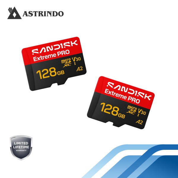 SANDISK Extreme PRO microSD™ UHS-I Card - 128GB