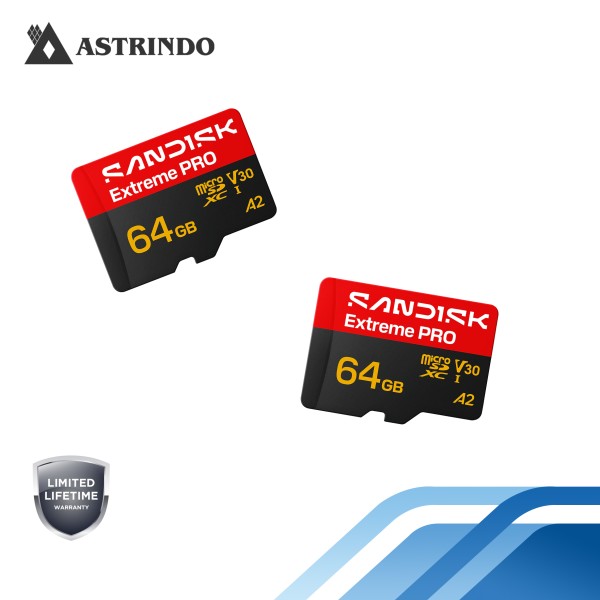SANDISK Extreme PRO microSD™ UHS-I Card - 64GB