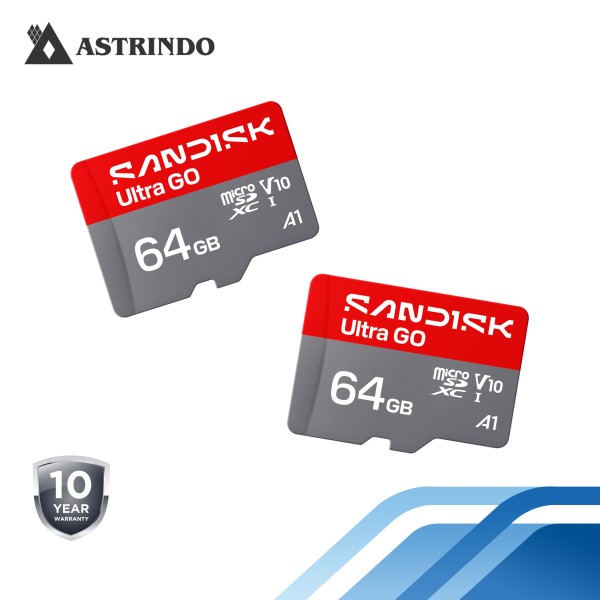 SANDISK Ultra GO microSD™ UHS-I Card - 64GB