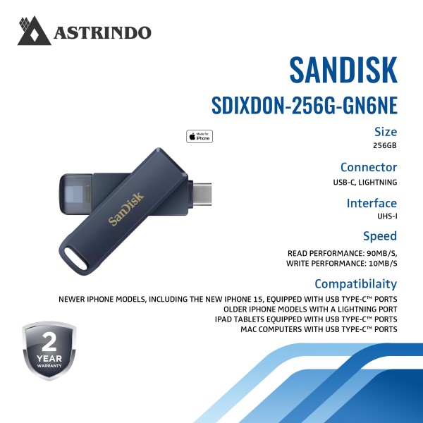 SanDisk Phone Drive for iPhone - 256GB