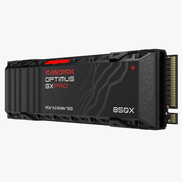 SANDISK Optimus GX PRO 850X NVMe™ SSD - 4TB, M.2 2280, With Heatsink