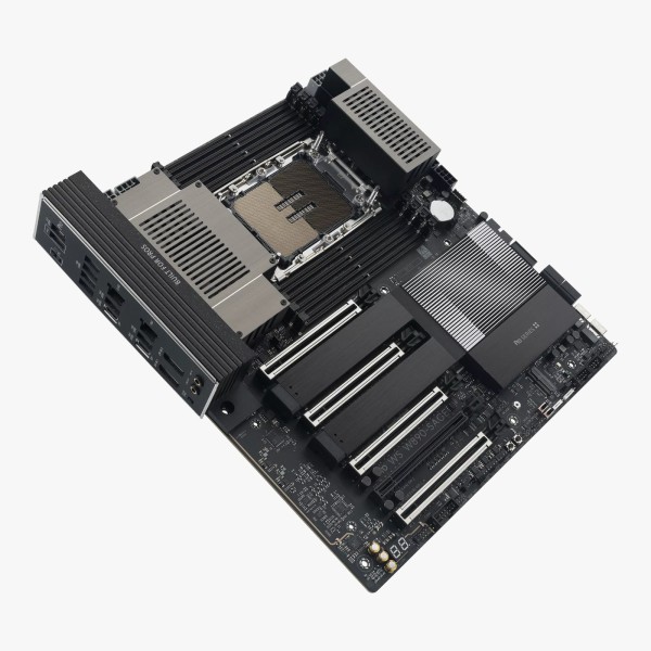 ASUS Intel LGA4710-2 CEB workstation motherboard, 4 PCIe 5.0 x16 slots, multi-GPU support