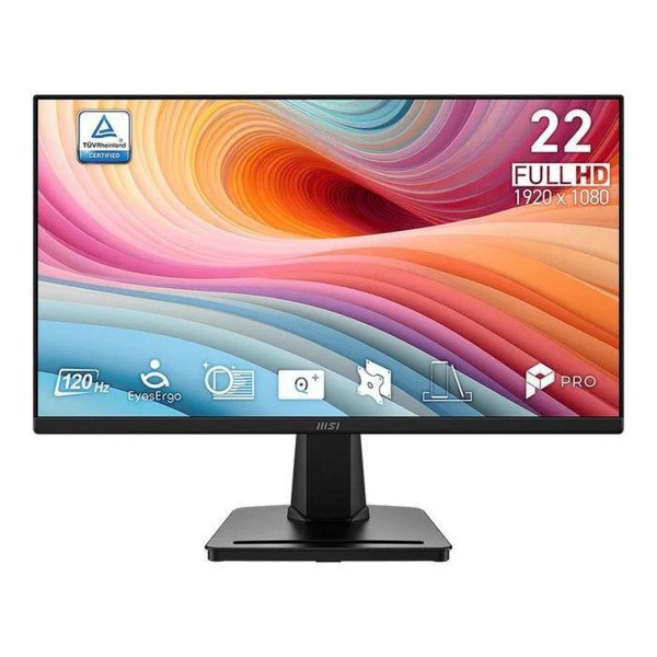 MSI MONITOR 22 INCH OFFICE PRO MP225 E12L IPS FHD 1080P 1MS 120HZ HDMI+VGA TILT