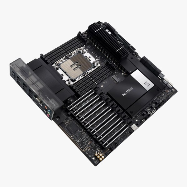 Asus Pro WS W790E-SAGE SE Intel® W790 (LGA 4677) EEB workstation motherboard, PCIe 5.0 x16, M.2, Dua