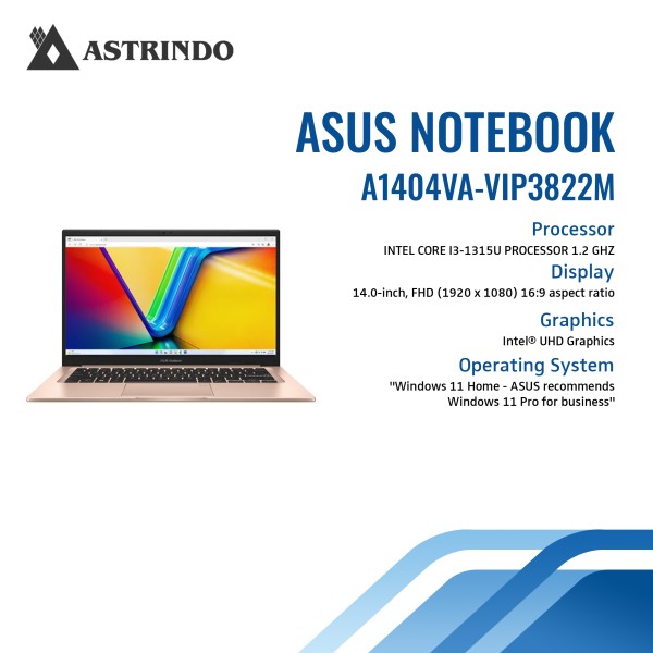 Asus Vivobook 14 A1404VA VIP3822M