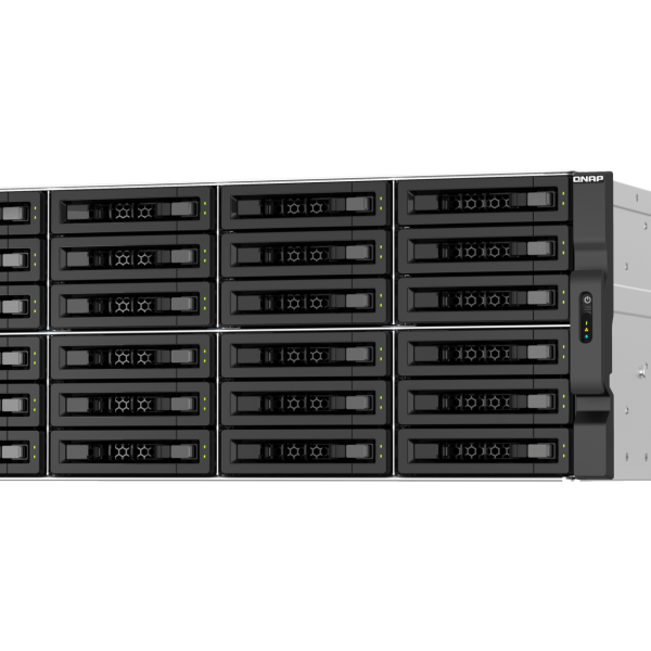 QNAP TS-h3087XU-RP-E2378 NAS Server 30-Bay Intel Xeon E-2378 64GB