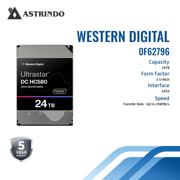 Ultrastar DC HC580 Data Center HDD - 24TB