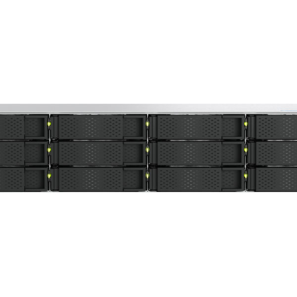 QNAP TS-h1277AXU-RP-R7-32G NAS Storage 12-Bay 32GB DDR5 AMD Ryzen 7 2U Rackmount