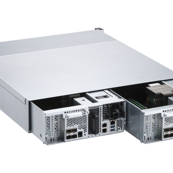 QNAP ES2486dc-2142IT-96G Enterprise NAS Storage 24-Bay 96GB DDR4 ECC Dual Controller 2U Rackmount