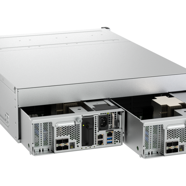 QNAP ES1686Adc-2142IT-128G Enterprise NAS Storage 16-Bay 128GB DDR4 ECC Dual Controller 3U Rackmount