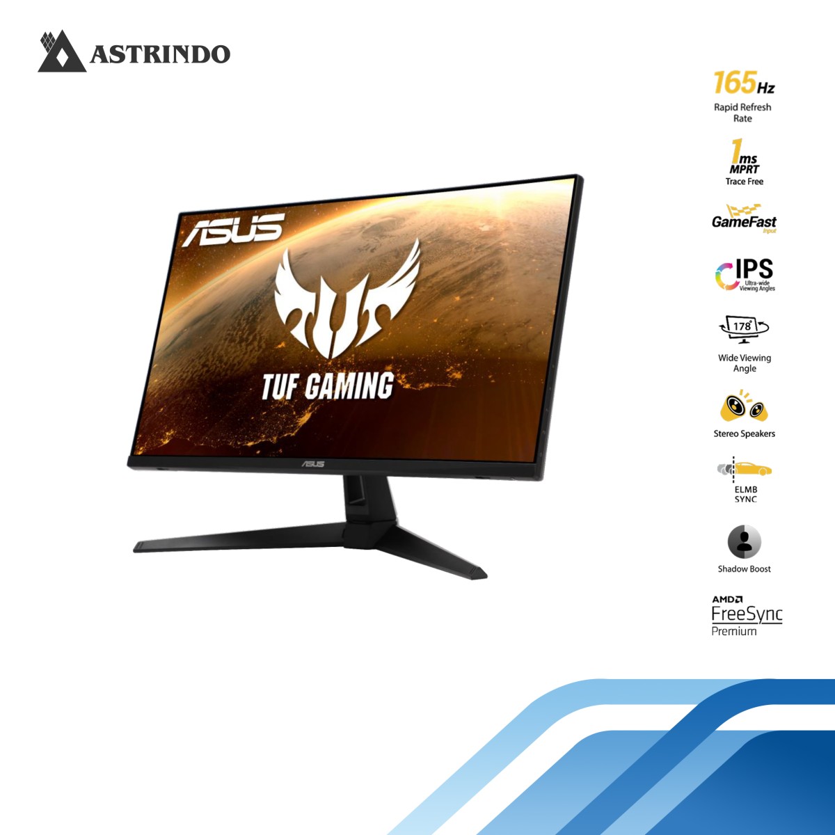 ASUS Asus TUF Gaming VG249Q1A Gaming Monitor 23.8 inch Full HD