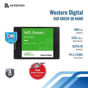 SSD GREEN 3D NAND 480 GB-SSD GREEN 3D NAND 480 GB
