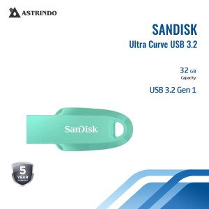 SanDisk Ultra Curve USB 3.2 FlashDisk, CZ550 32GB,