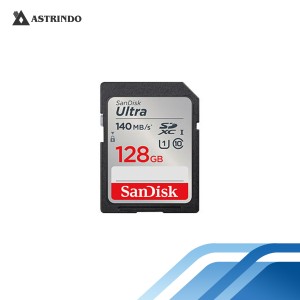 SanDisk Ultra SDXC SDUNB 128 GB C10 UHS-I 140MB/s-