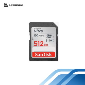 SanDisk Ultra SDXC,SDUNC 512 GB,C10,UHS-I,150MB/s-