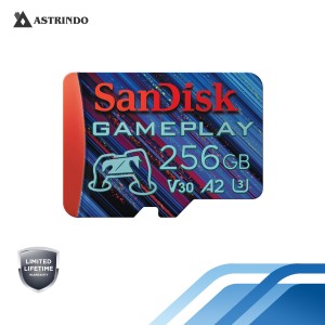SanDisk GamePlay Micro SD Card 256GB microSDXC UHS