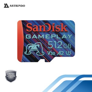 SanDisk GamePlay Micro SD Card 512GB microSDXC UHS